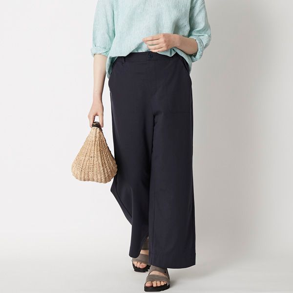 WESTWOOD OUTFITTERS/きれいめポンチのロングワイド